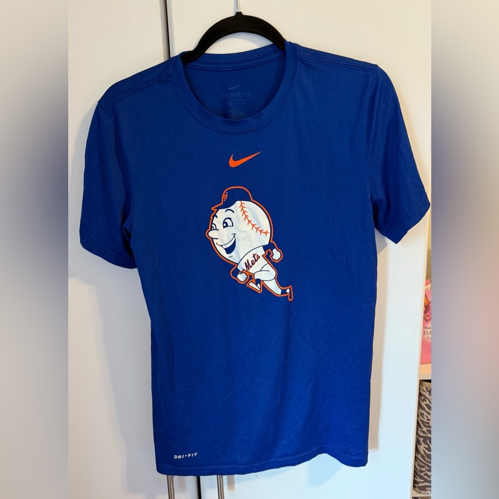 Nike Mr. Met Tee Blue Short Sleeve Tee